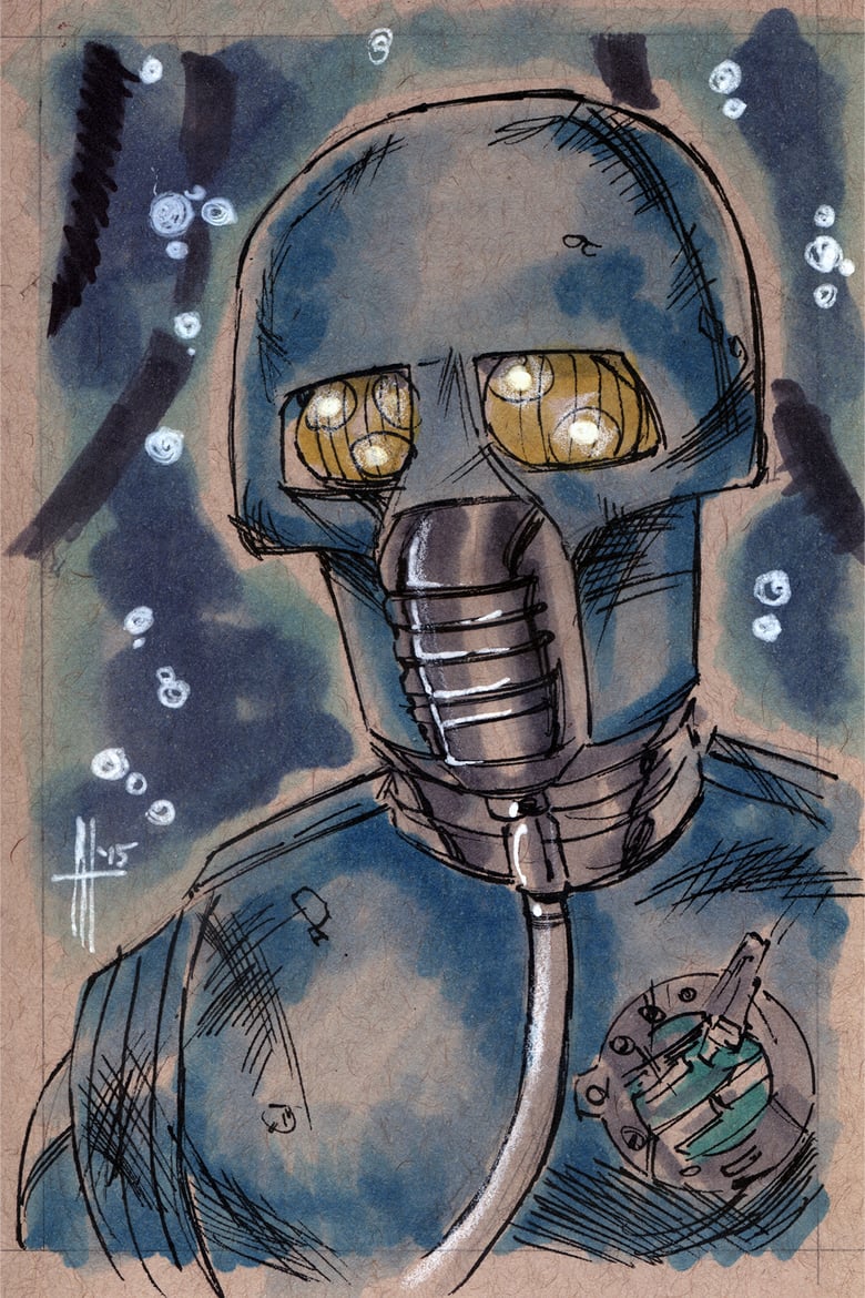 Image of Star Wars Droids - 2-1B 4"x6" Print