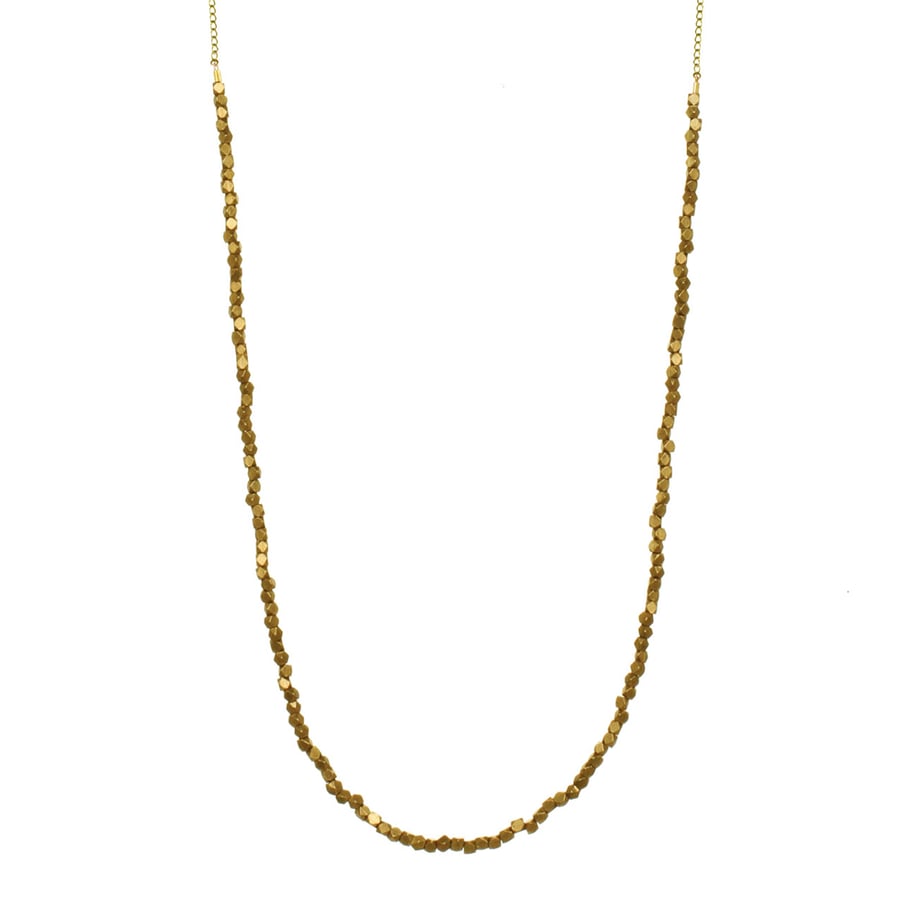 Image of BRASS BEADED CHAIN