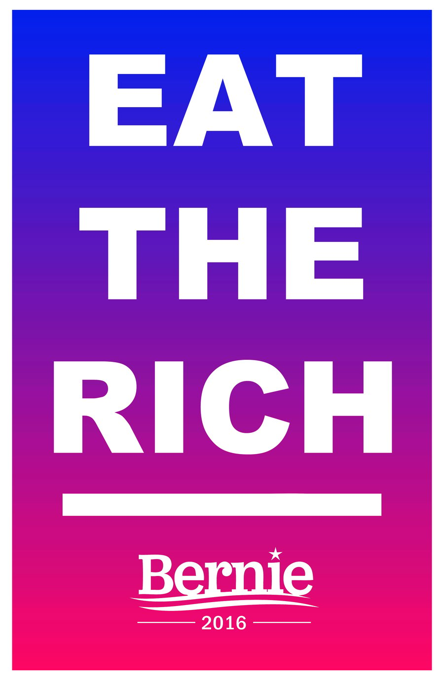 Image of Eat The Rich posters