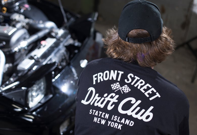 Image of Front Street Drift Club Tee - Black