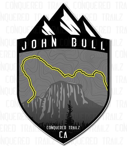 Image of "John Bull" Trail Badge