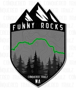 Image of "Funny Rocks" Trail Badge