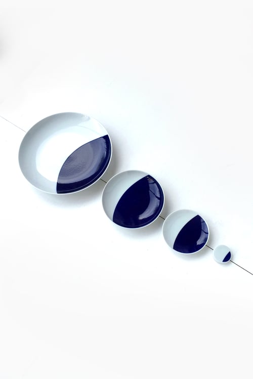 Image of Crescent Moon plate set WAS $90