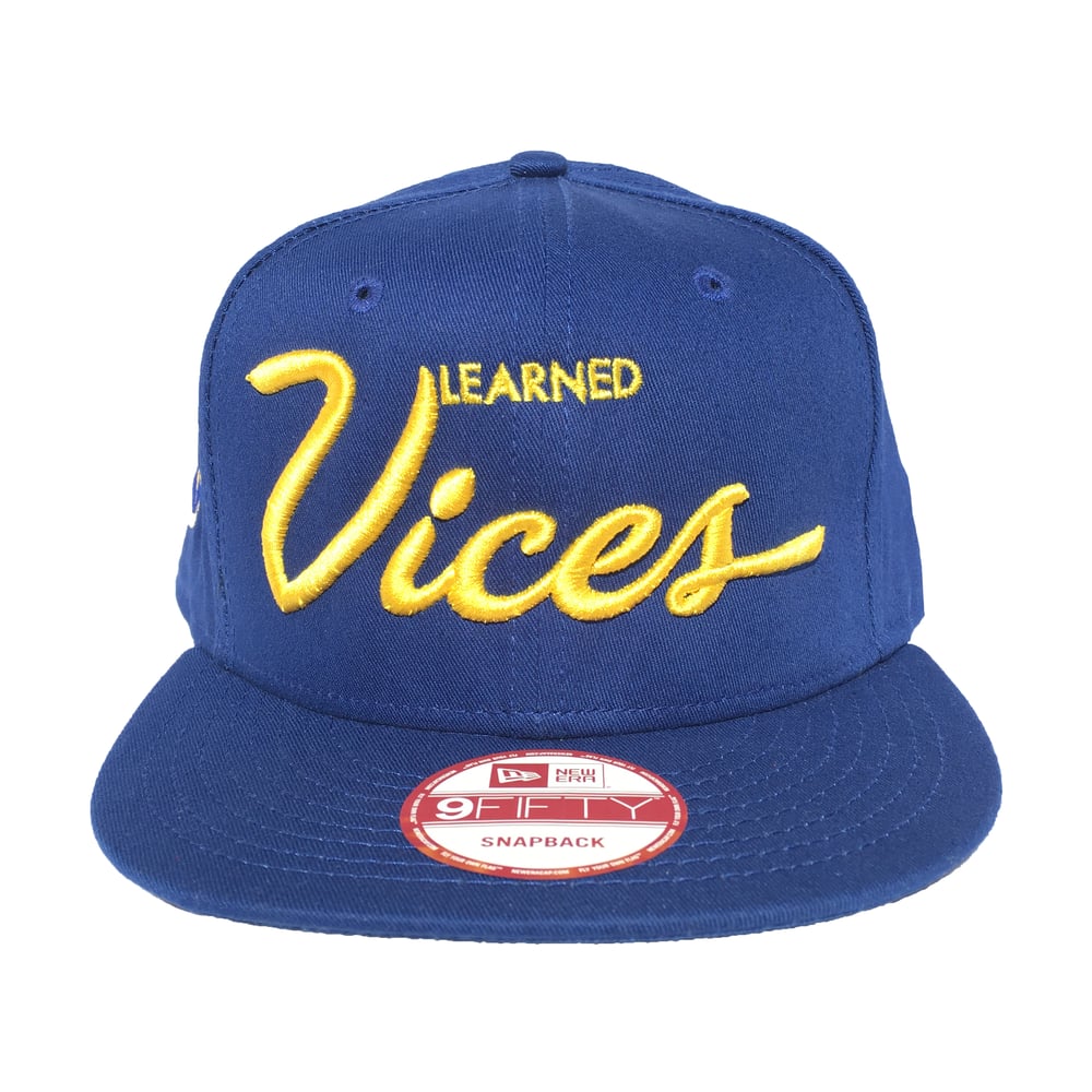 Image of 1st Rounders Snapback - ROYAL/YELLOW