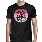 Image of TFB - TROPICAL - Black Short Sleeve