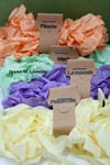 Spring Bundle #1 Primrose and Lavender, Crinkle Ribbon