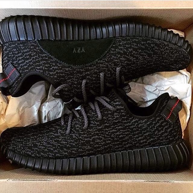 Image of Yeezy boost 350 black