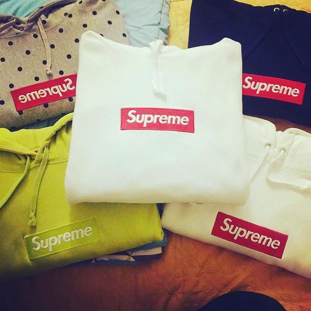 Image of Supreme box logo hoodie