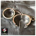 Image of Chrome Plated Steel Wrist Cuffs with chain.