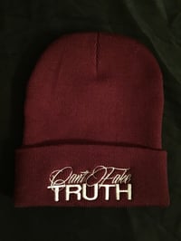 Image 2 of "Can't Fake TRUTH" Beanies (Color options in drop down menu)