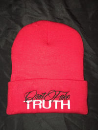 Image 1 of "Can't Fake TRUTH" Beanies (Color options in drop down menu)