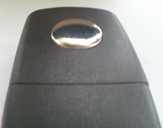 Image of 14mm German Flag Key FOB Emblem