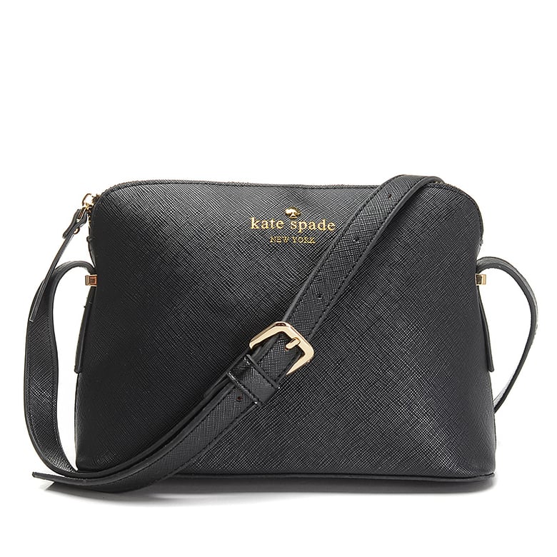Image of KATE SPADE NEW YORK "Irini Cove Street Shoulder Bag in Black"
