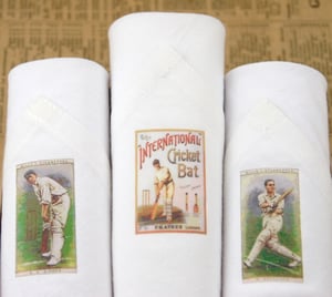 Image of Box of III Men's Handkerchiefs: Cricket
