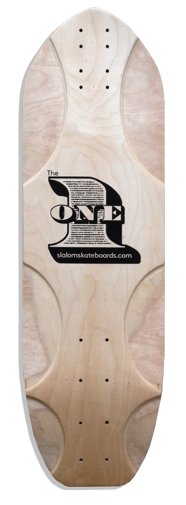Image of SlalomSkateboards-'The One'. The Multifunctional Hybrid Slalom Deck