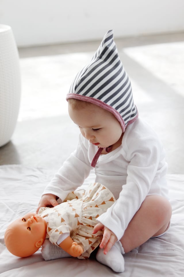 Image of Pixie Baby Bonnet Pattern 