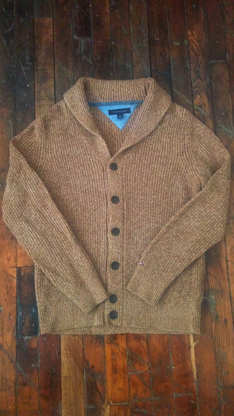 Image of Tommy Hilfiger Cardigan - Harvest Gold