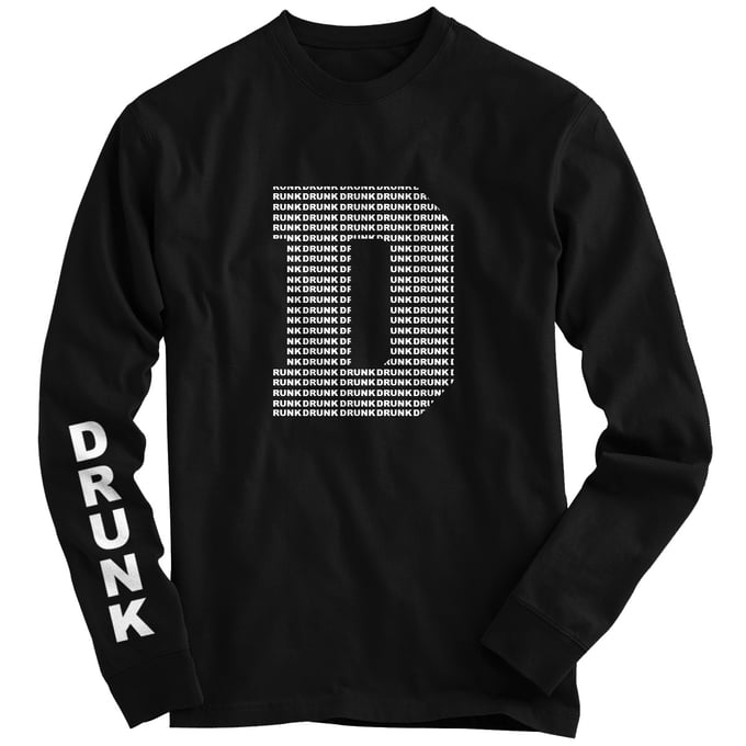 Image of "D" Long Sleeve T-Shirt #2   SPECIFY COLOR DURING ORDER