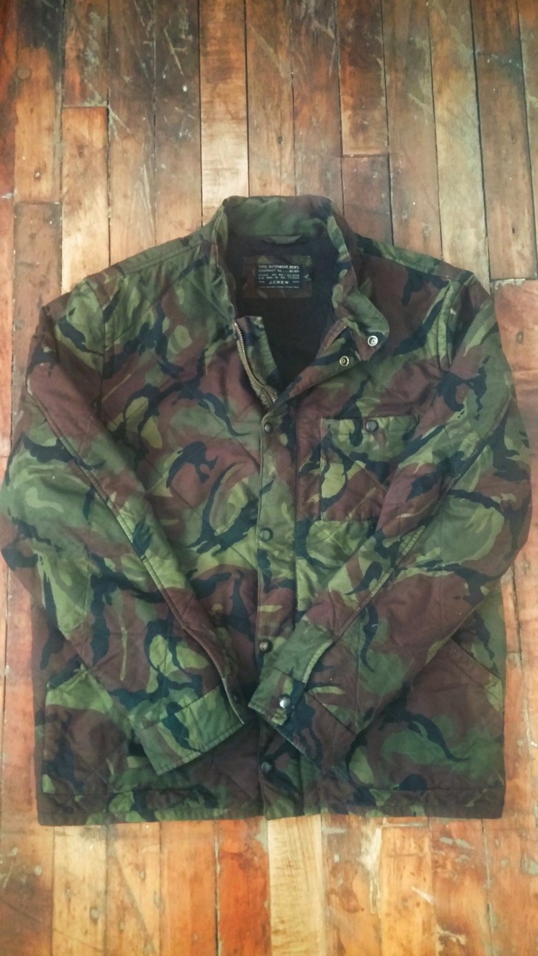 Image of J.Crew Military Camouflage Jacket