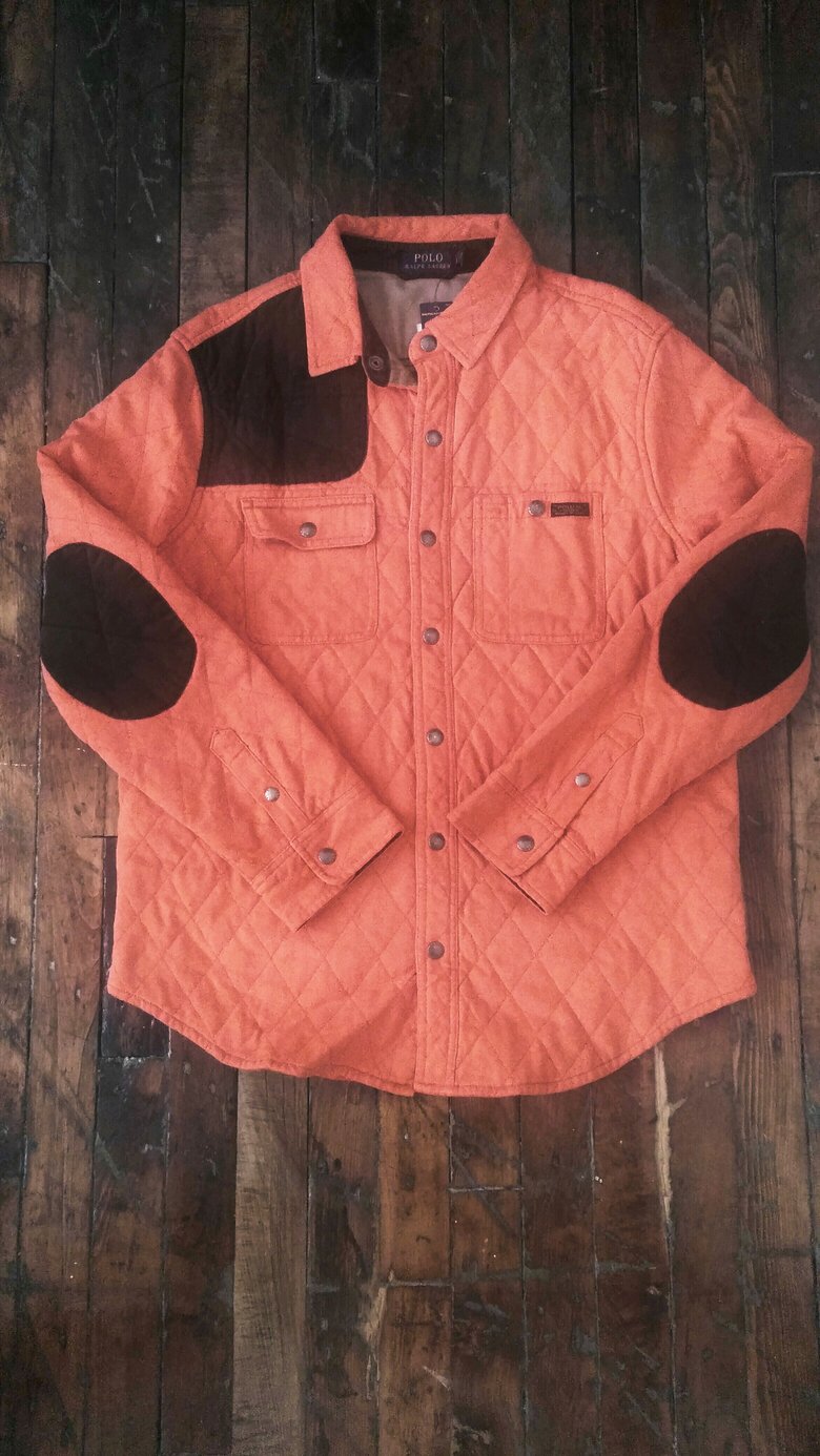 Image of Ralph Lauren M.Brownston Jacket- Orange/Brown