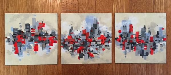 Image of Cloud City Triptych