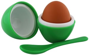 Image of Egg Per'fect Insulated Egg Cup & Spoon