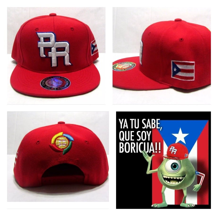 Gorra de Puerto Rico Bordada / Orgulloso de SER Boricua