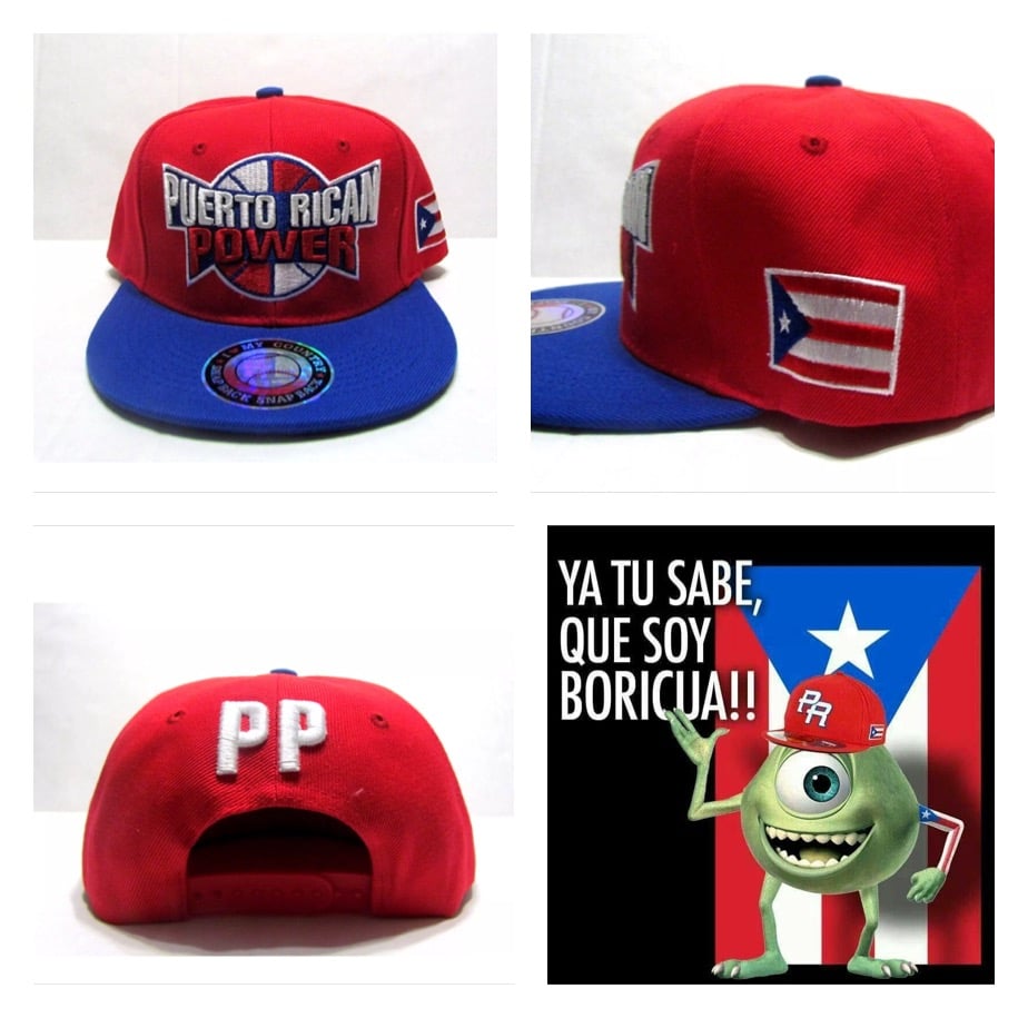 Image of Gorra Poder Boricua (Bordada)