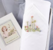 Image of Woman's Handkerchief in a Gift Box: Buds