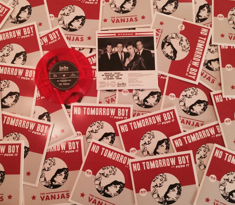 Image of 7" EP - No Tomorrow boy / Push it - Now in stock!
