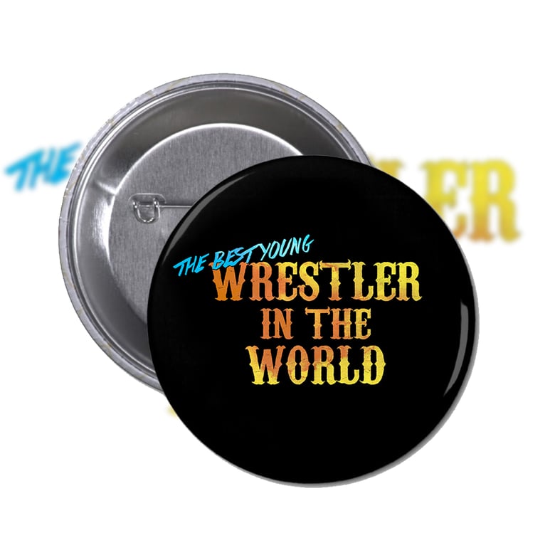 Image of LEWIS GIRVAN - THE BEST YOUNG WRESTLER IN THE WORLD BADGE