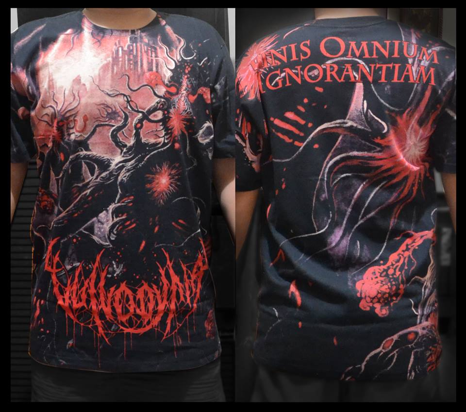 Image of Limited Edition 'Finis Omnium Ignorantium' All Over Print Shirt 