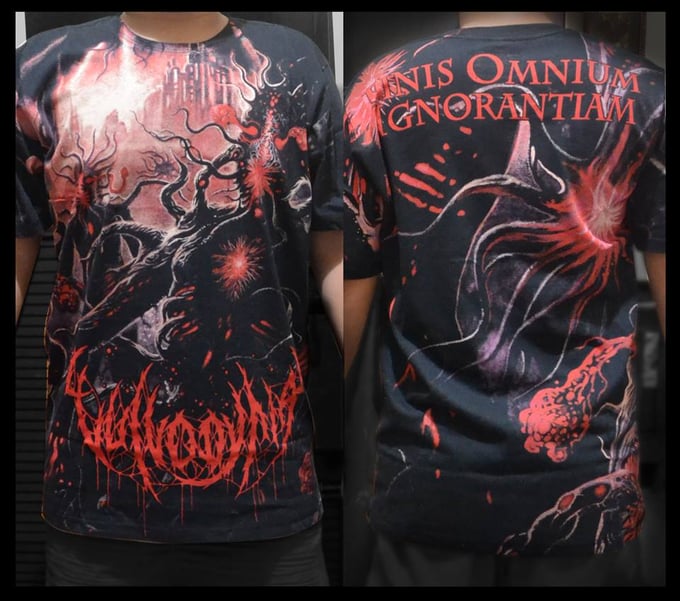 Image of Limited Edition 'Finis Omnium Ignorantium' All Over Print Shirt 