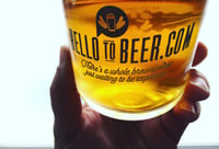 Image 3 of "Hello is it Beer You're Looking For?" pint glass!
