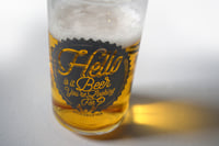 Image 1 of "Hello is it Beer You're Looking For?" pint glass!