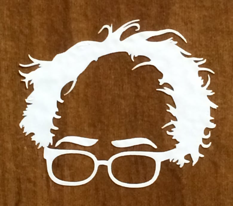 Image of Bernie Sanders Decal 1.5" Decal