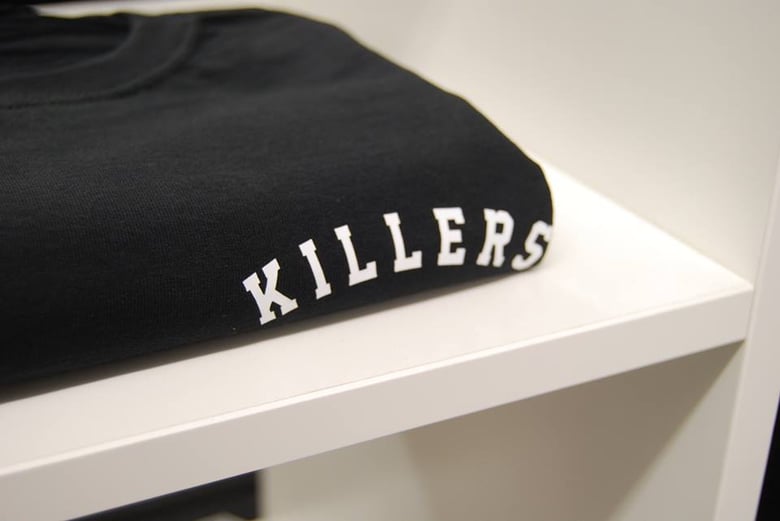 Image of BLACK ORIGINAL KILLERS APPAREL TEE