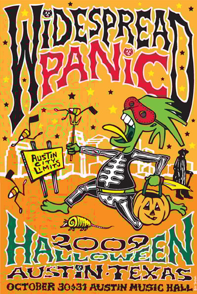 Widespread Panic Austin Texas Halloween 2009