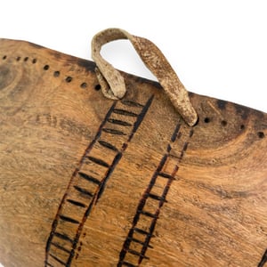 Image of VINTAGE AFRICAN WOODEN BOWL