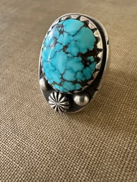 Image 1 of Heavy Cast #8 Ring size 11