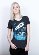Image of Womens Fitted Blast-Off Tee