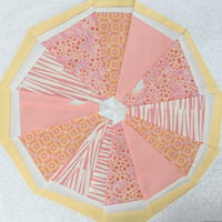 Image of Citrus Slice Quilt Block Pattern - 12" x 12"