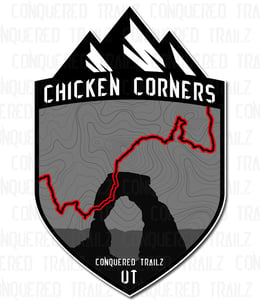 Image of "Chicken Corners" Trail Badge