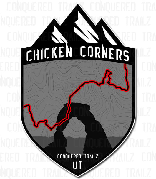 Image of "Chicken Corners" Trail Badge