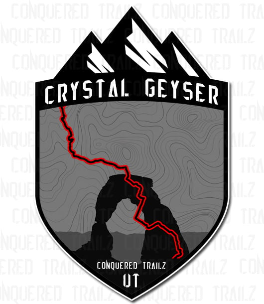 Image of "Crystal Geyser" Trail Badge