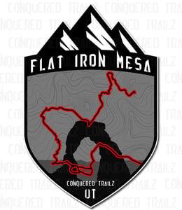 Image of "Flat Iron Mesa" Trail Badge