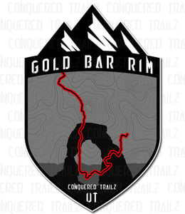 Image of "Gold Bar Rim" Trail Badge