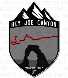 Image of "Hey Joe Canyon" Trail Badge
