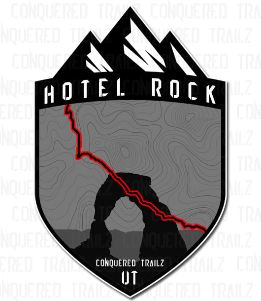 Image of "Hotel Rock" Trail Badge