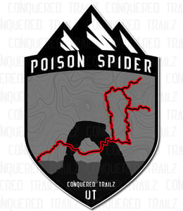 Image of "Poison Spider" Trail Badge 